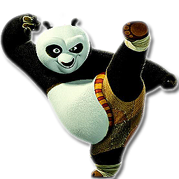 Лого cs source Kung Fu Panda. Po.