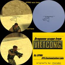 Vietcong's Dragunov scope1.6