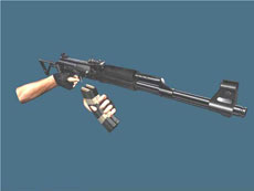 AK-47 - Black с 2 обоймами
