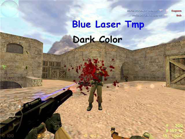 TMP - Синий Лазер на TMP