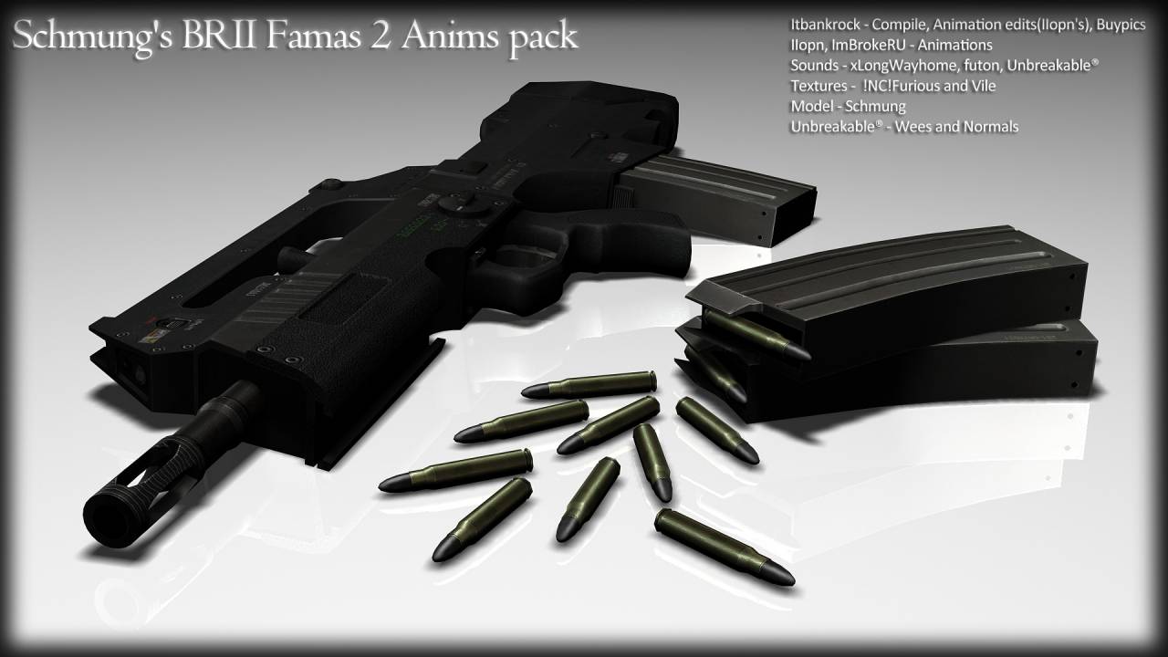 Schmung's BRII Famas 2 Anims pack
