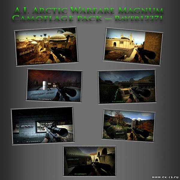 A.I. Arctic Warfare Magnum - Camouflage pack